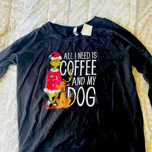 XL Black Grinch sweatshirt BRAND NEW